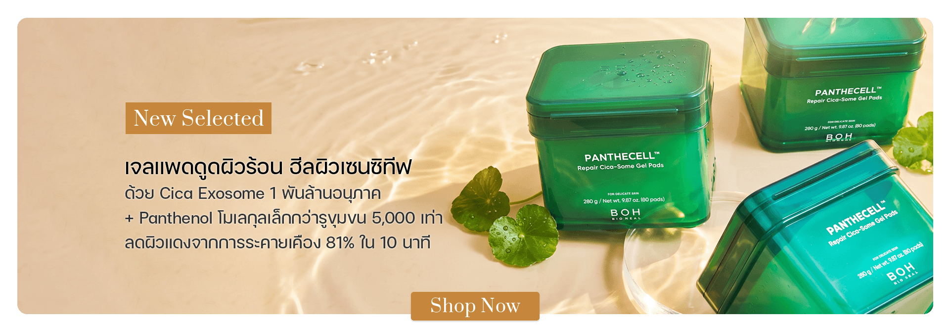 BIO HEAL BOH Panthecell Repair Cica-Some Gel Pads