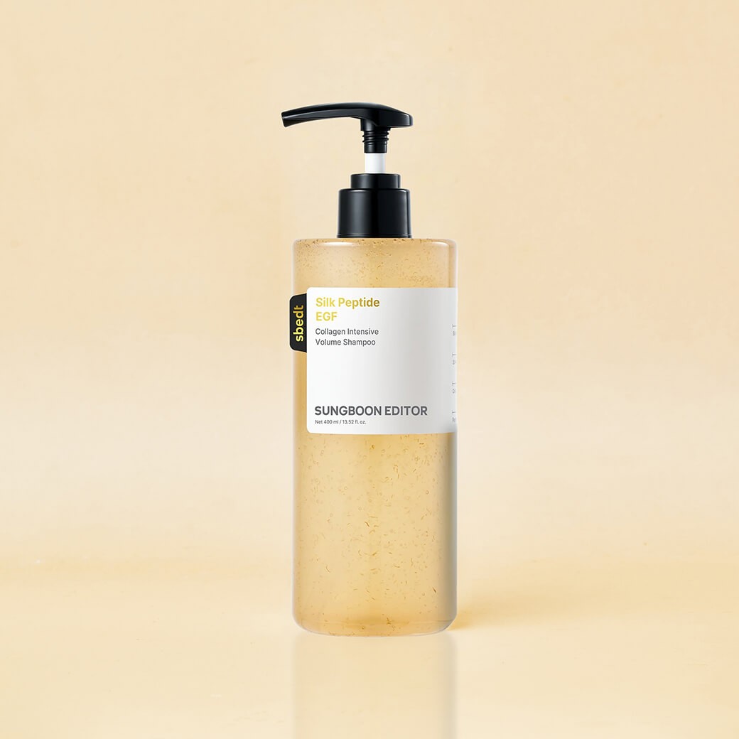 SUNGBOON EDITOR Silk Peptide EGF Collagen Volume Shampoo 400 ml