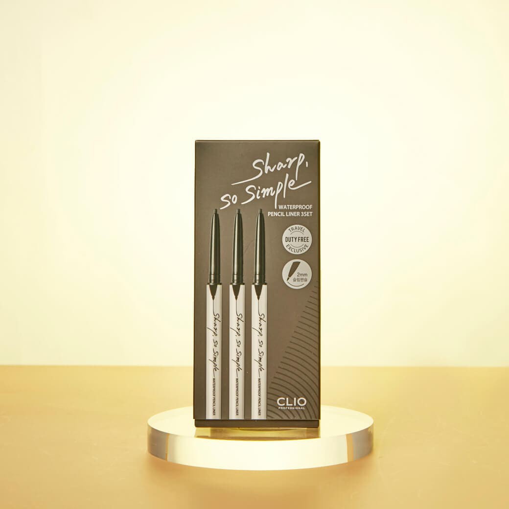 CLIO Sharp So Simple Waterproof Pencil Liner 01 Black