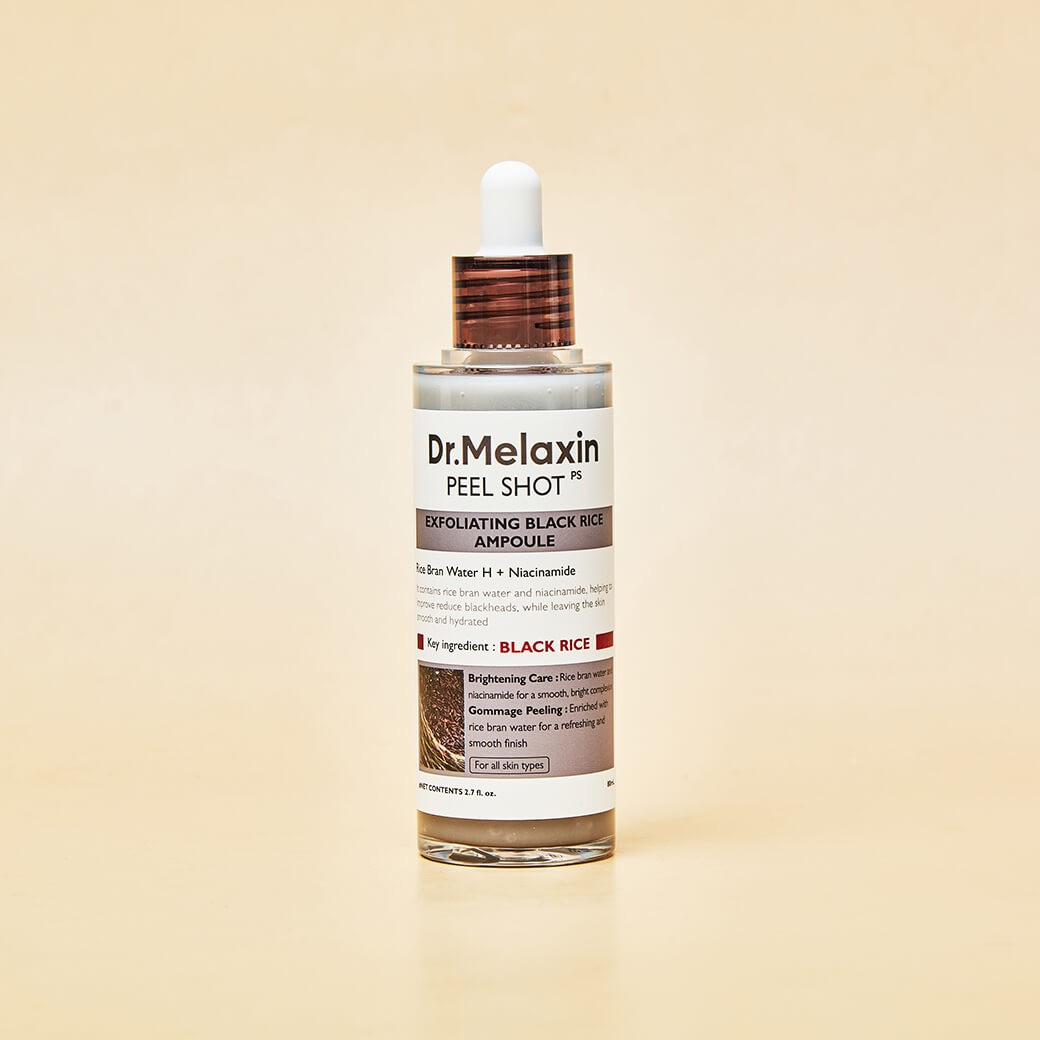 Dr.Melaxin Peel Shot Glow Black Rice Ampoule 80 ml