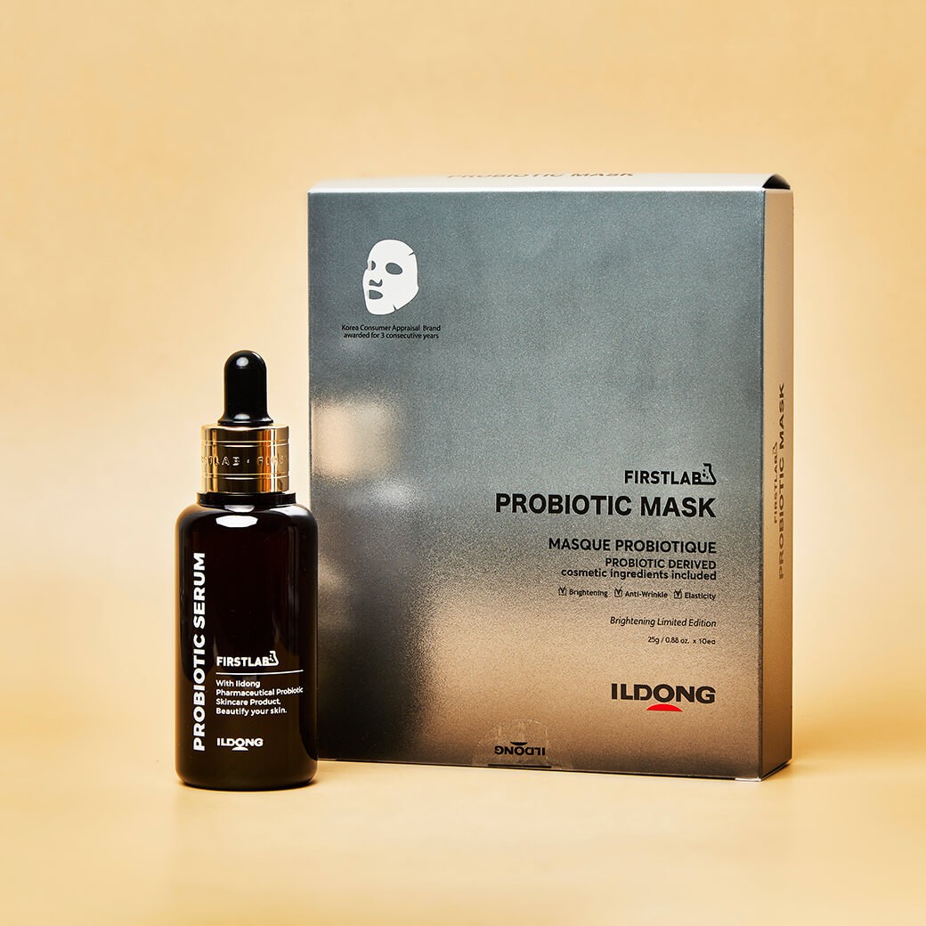 SET ILDONG Firstlab Probiotic Serum 50ml + Firstlab Probiotic Mask 1กล่อง