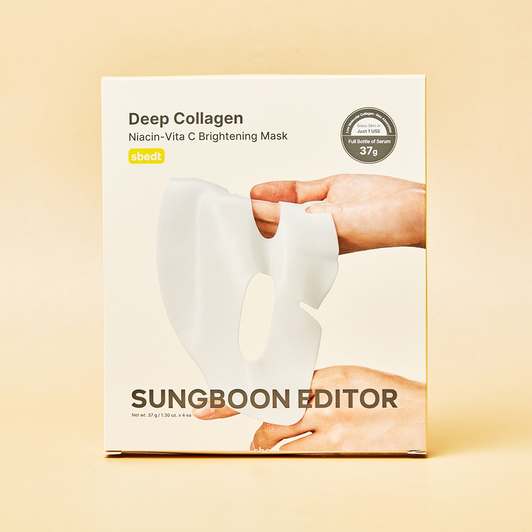 SUNGBOON EDITOR Deep Collagen Niacin-Vita C Brightening Mask