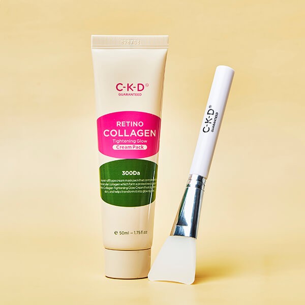 CKD GUARANTEED Retino Collagen Tightening Glow Cream Pack 50ml (Free Brush)
