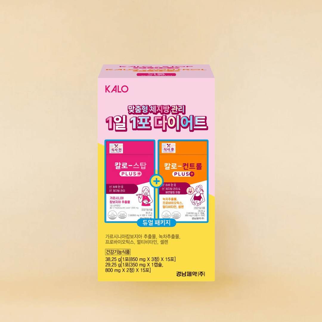 LEMONA Kyung Nam Pharm Kalo-Stop + Kalo Control Plus