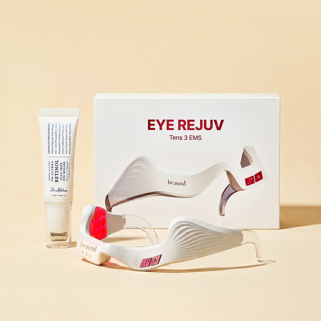 BEAUND Eye Rejuv Tens 3 EMS Dr.Althea Retinol Flat Iron Eye Roller