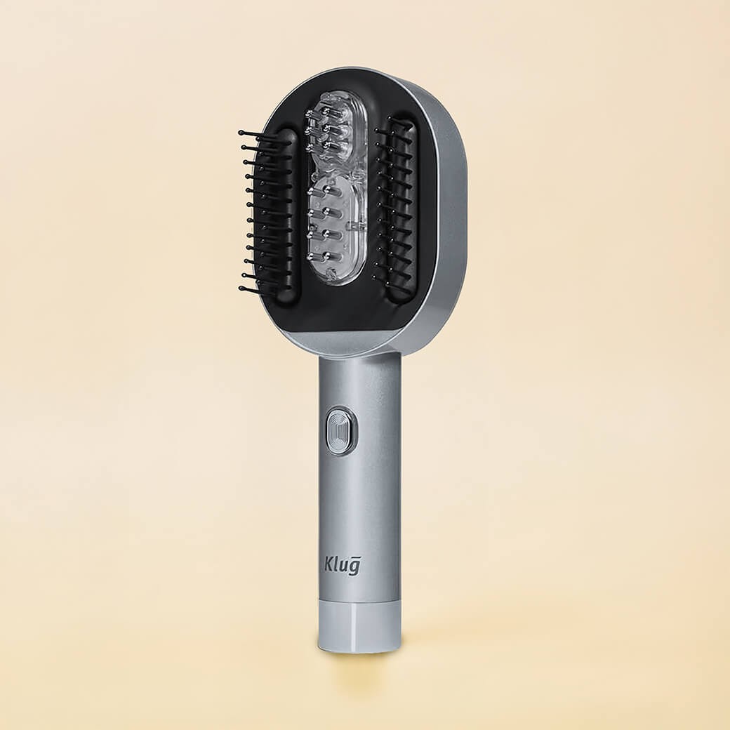Klug Scalp Massaging Brush Free Klug Scalp Therapy Ampoule 100ml #Misty Blue