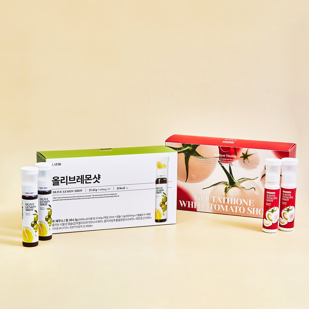 SET LATIB Olive Lemon Shot + LATIB White Tomato Shot