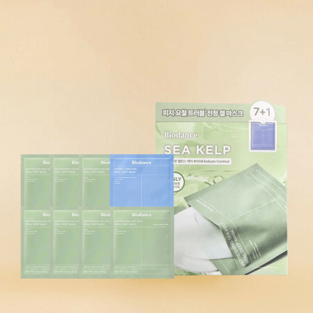 Biodance Refreshing Sea Kelp Real Deep Mask 8 ea