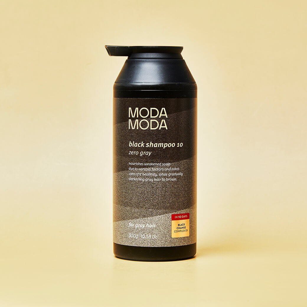 MODAMODA Zero Gray Black Shampoo 300g Special Set (Special Gift: 7-day Kit)