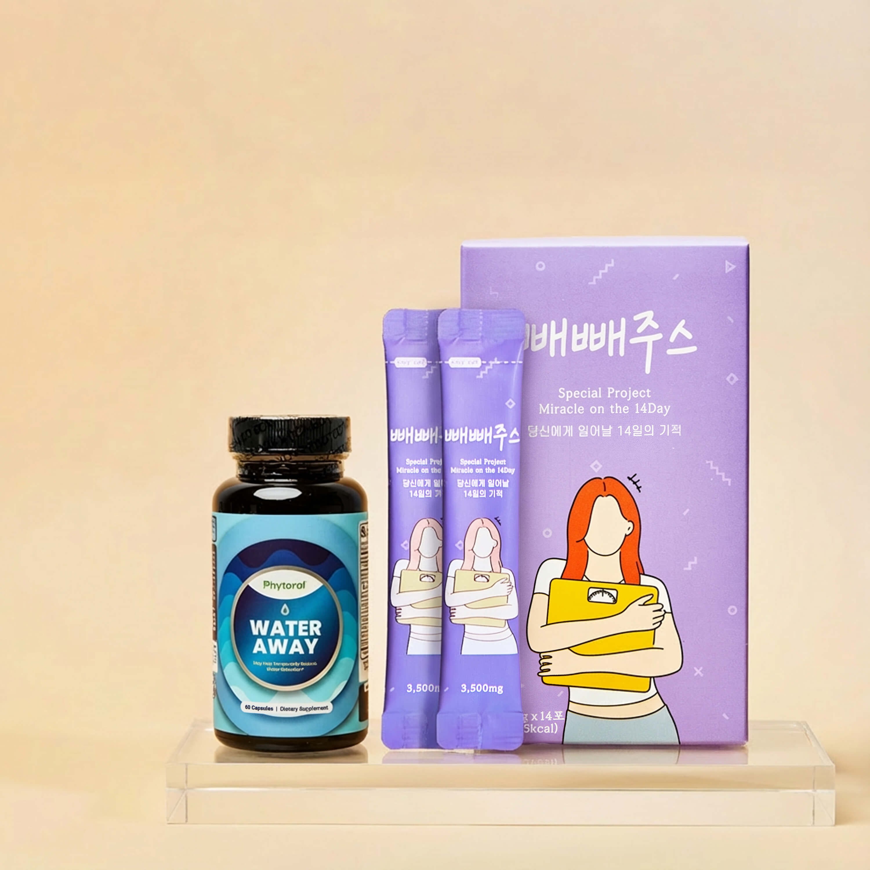 Phytoral Water Away Special Set + PEPE JUICE Special Project Miracle