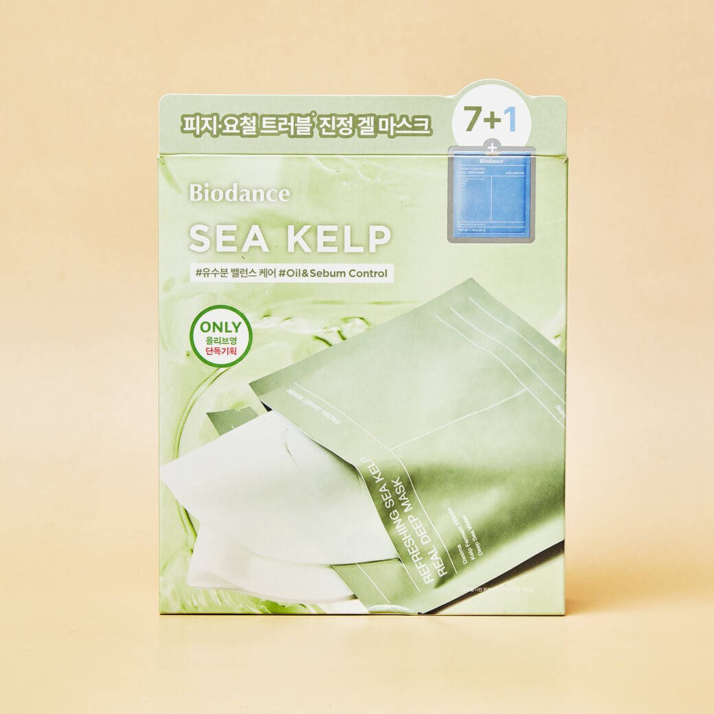 Biodance Refreshing Sea Kelp Real Deep Mask 8 ea