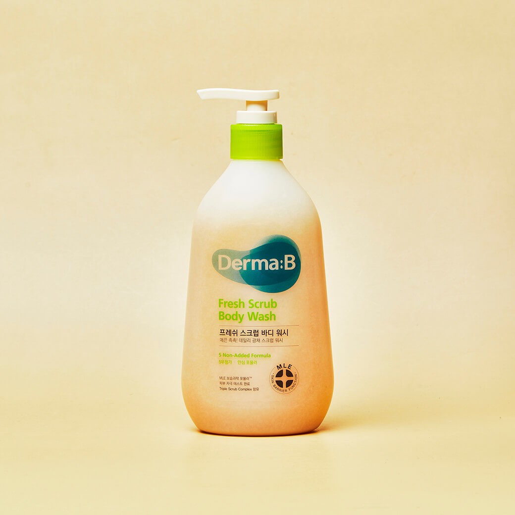 DermaB Fresh Scrub Body Wash 420ml