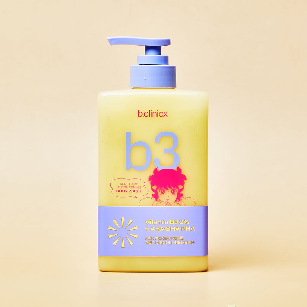 b.clinicx Acne Trouble Clear Brightening Body Wash