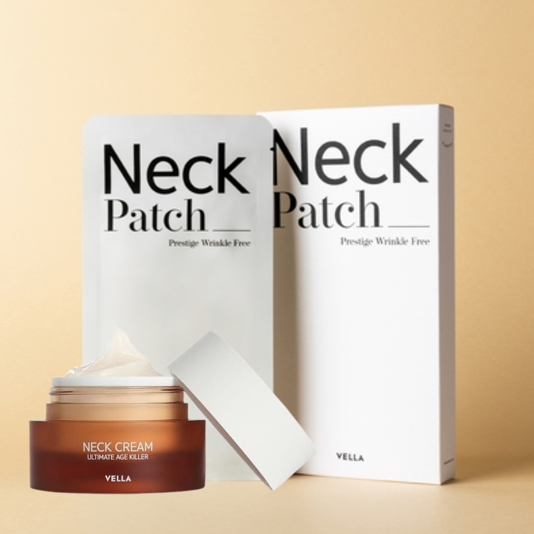 SET VELLA Neck Cream Ultimate Age Killer + VELLA Neck Patch Prestige Wrinkle Free