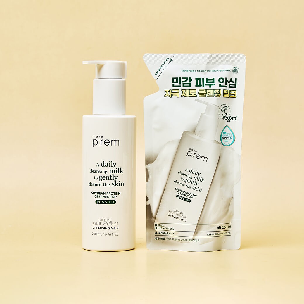 make p:rem Safe me Relief moisture cleansing milk 200ml