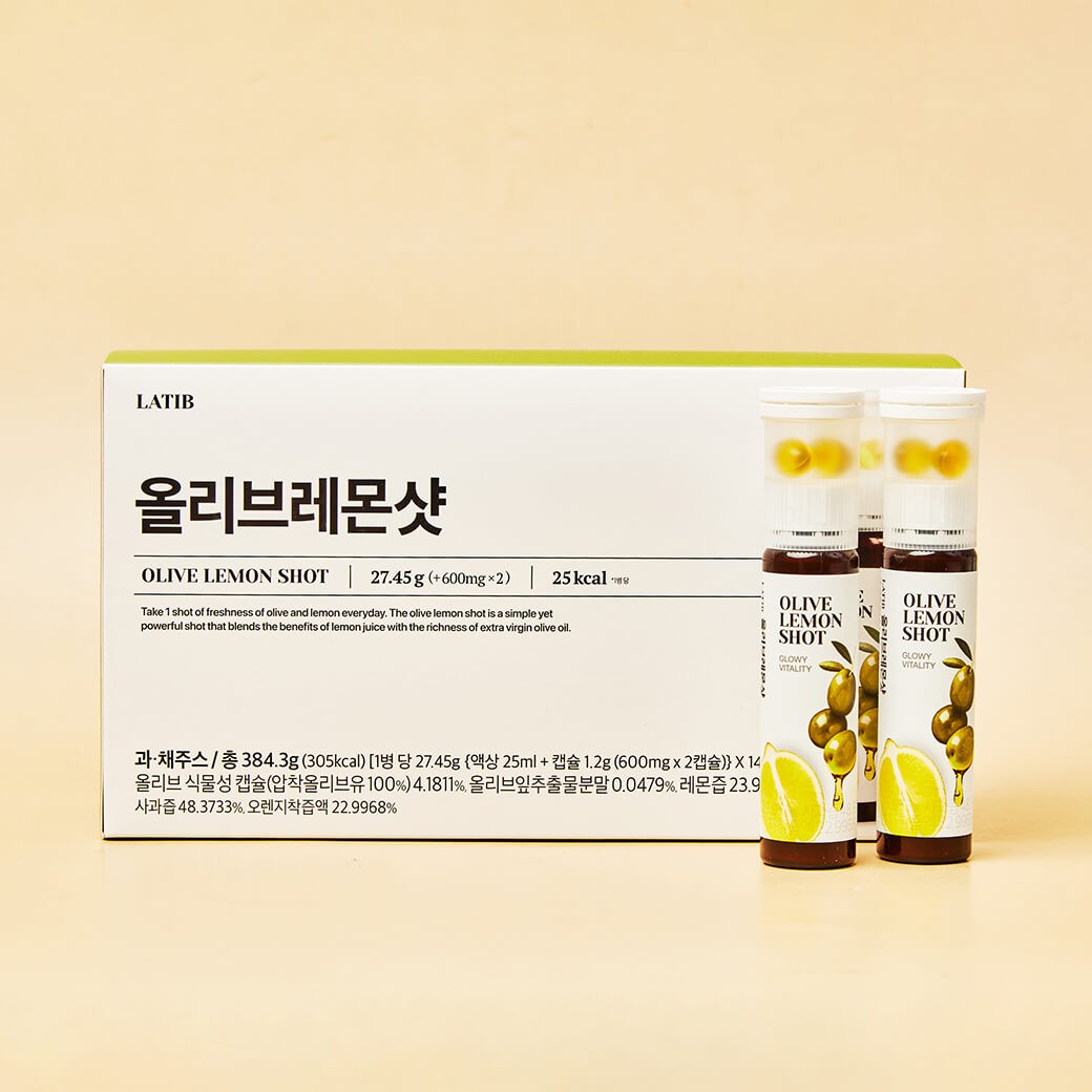 LATIB Olive Lemon Shot Special Set