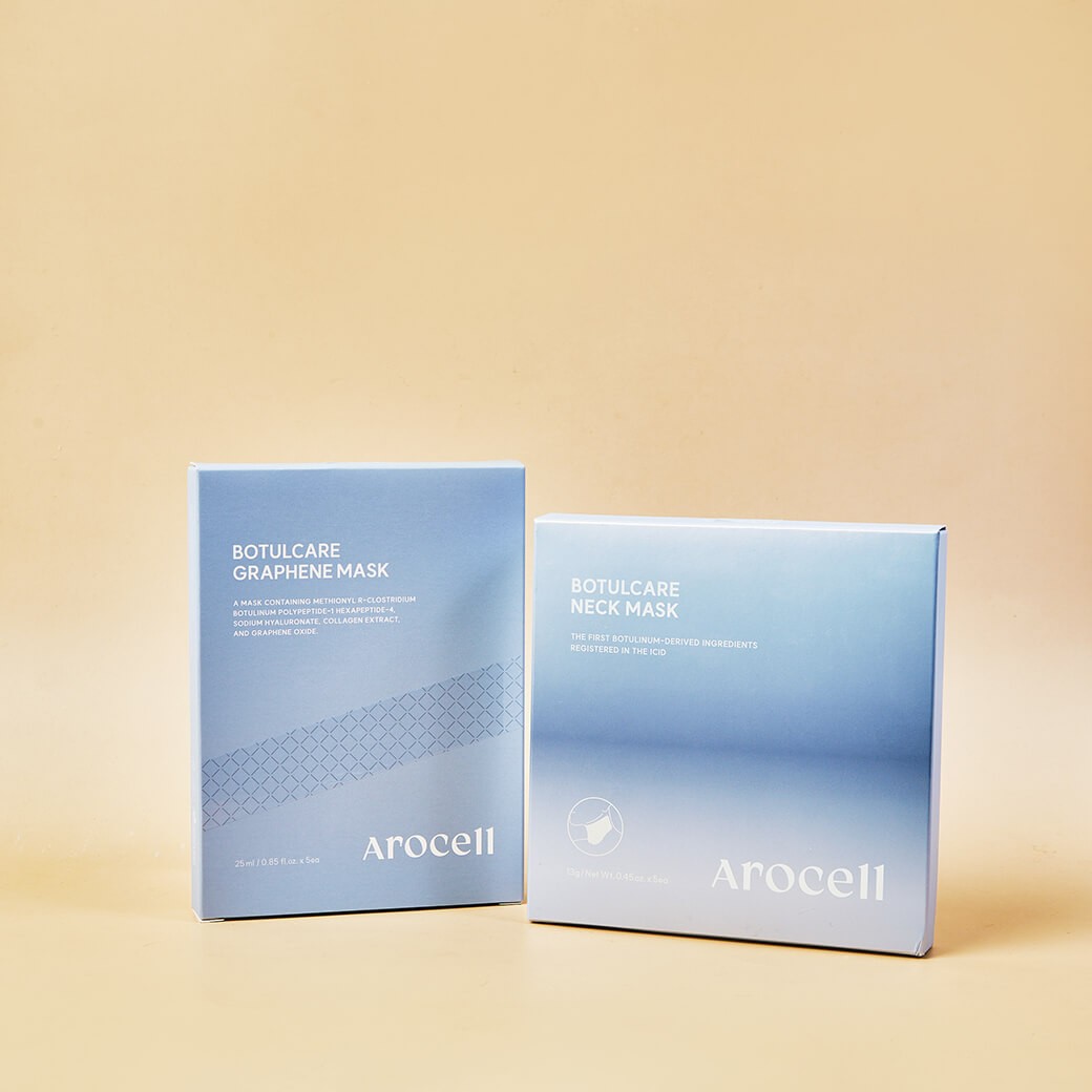 SET Arocell Botulcare Graphene Mask Sheet + Arocell Botulcare Neck Mask