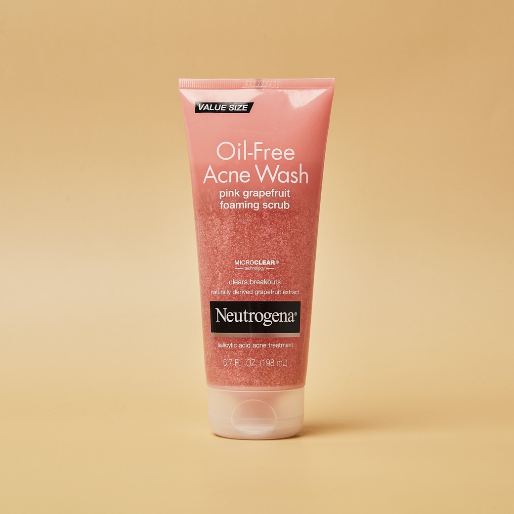 Neutrogena Oil Free Acne Wash pink grapefruit