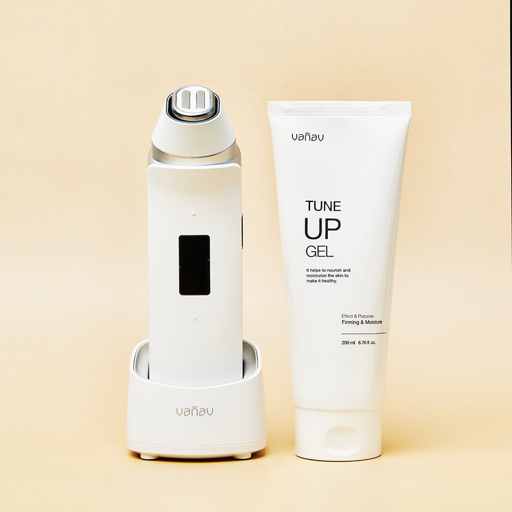 SET VANAV High Frequency EMS Secret Code + VANAV Tune Up Gel 200 ml