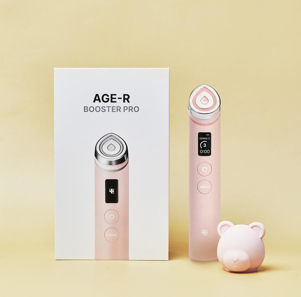 MEDICUBE AGE-R Limited Booster Pro Pink Bear Edition (แถมฟรี bear head gift)