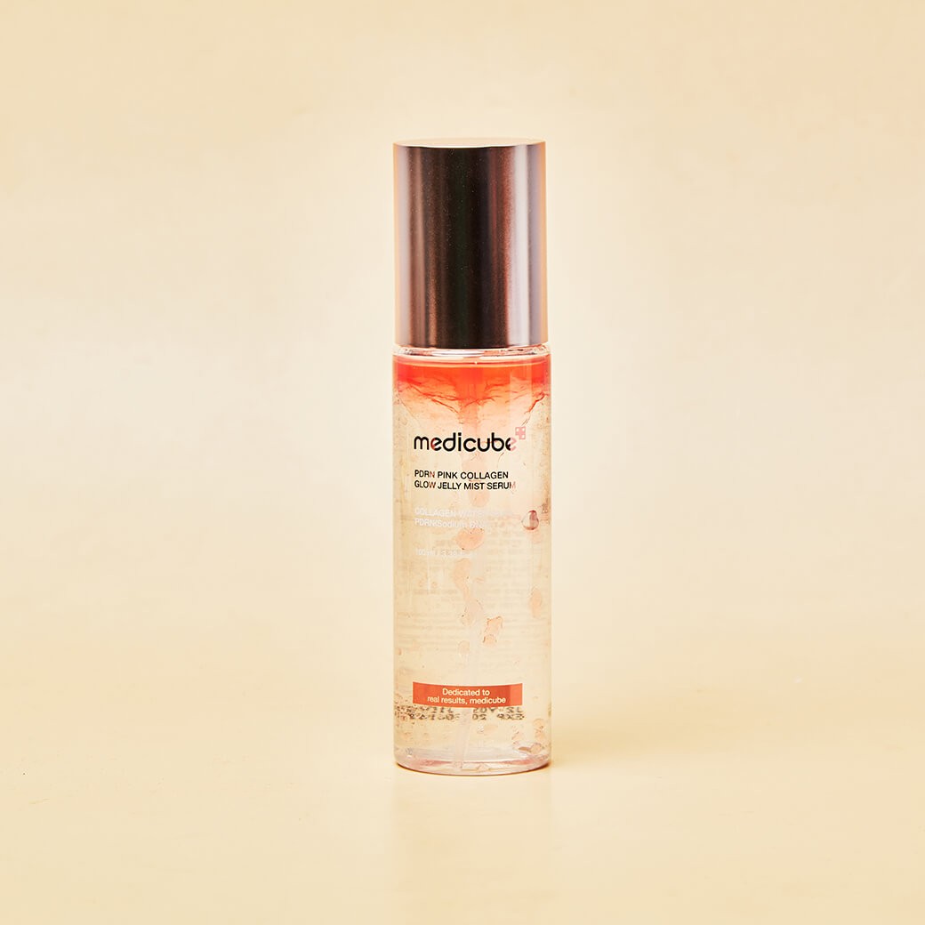 Medicube Pink PDRN Collagen Glow Jelly Mist Serum