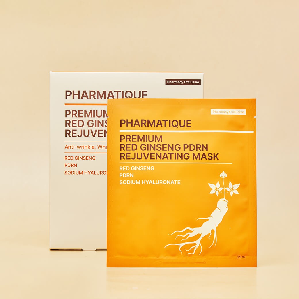 PHARMAtique+ Red Ginseng PDRN Rejuvenating Mask