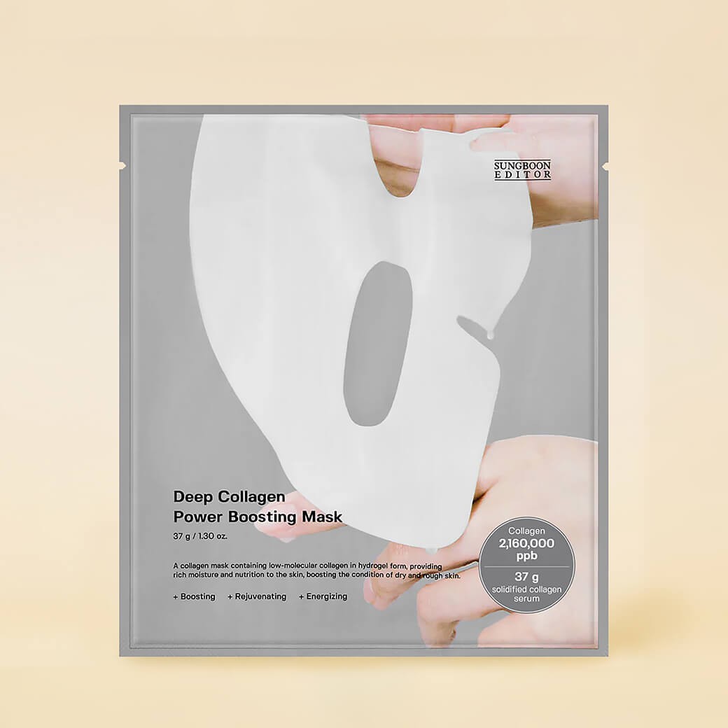 SUNGBOON EDITOR Deep Collagen Power Boosting Mask