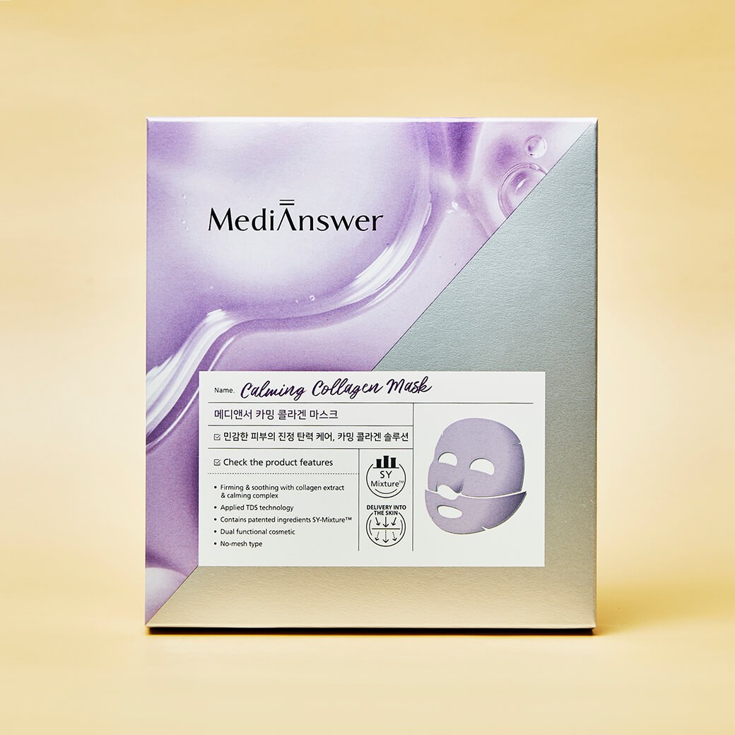 MediAnswer Calming Collagen Mask 5 แผ่น/กล่อง