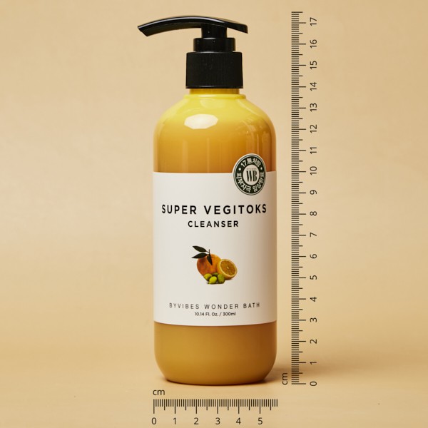 wonder bath vegitoks cleanser yellow