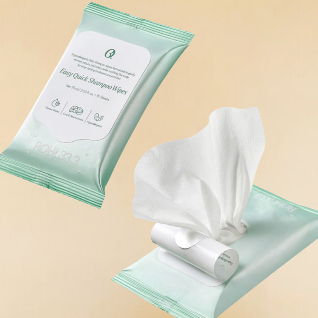 ROHI33.3 Easy Quick Shampoo Wipes