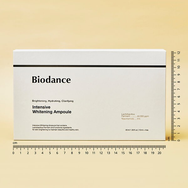 Biodance Intensive Whitening Ampoule 4 ขวด/กล่อง (ขวดละ 10ml.)