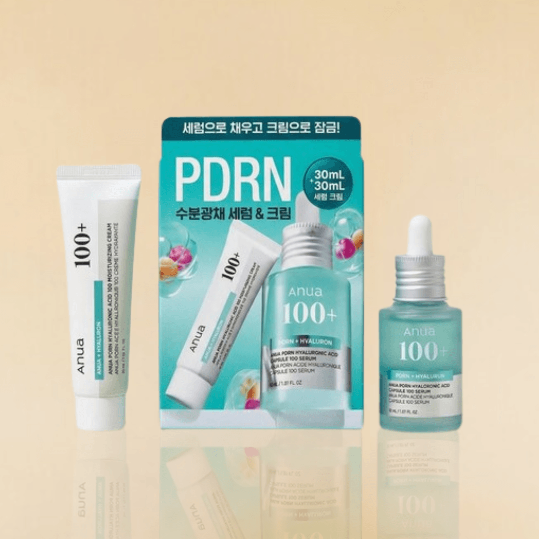 Anua PDRN Hyaluronic Acid Capsule 100 Serum 30ml (+ Cream 30ml)