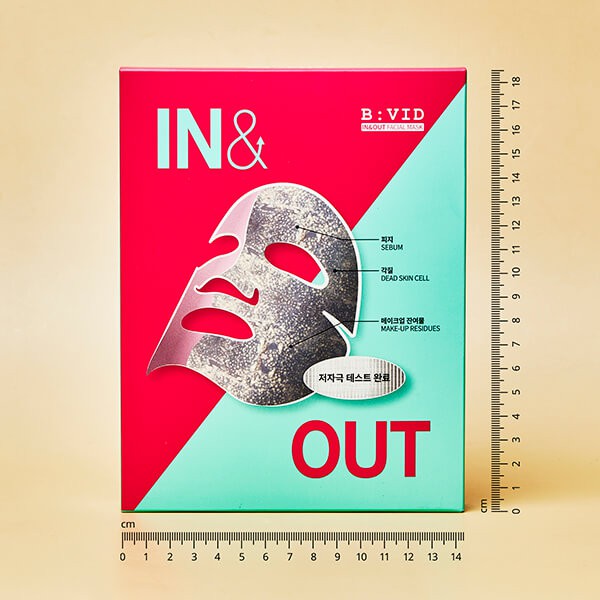 BIVID In & Out Facial Mask 5 แผ่น/กล่อง