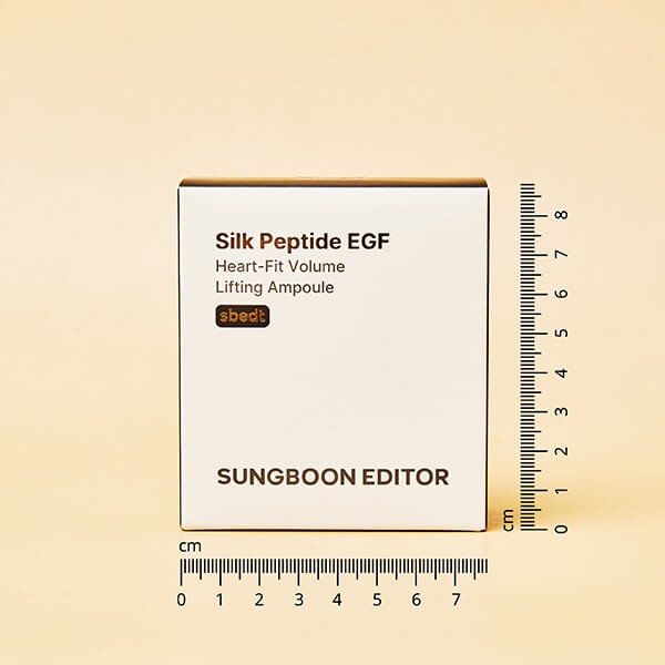 SUNGBOON EDITOR Silk Peptide EGF Heart Fit Volume Lifting Ampoule 40 ml