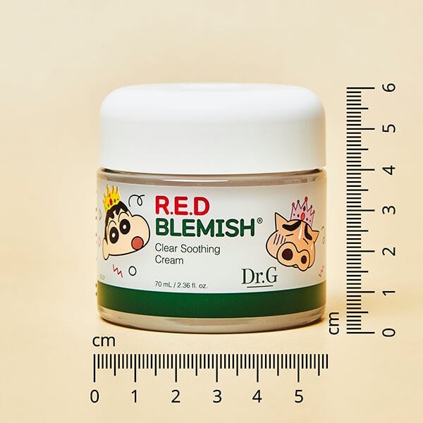 Dr.G R.E.D Blemish Clear Soothing Cream แพ็คเกจชินจัง v.2 (70ml ไม่มีกล่อง)