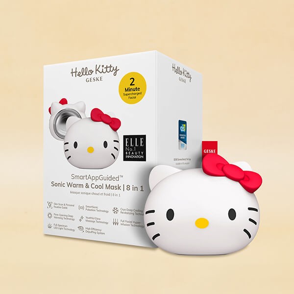 GESKE x Hello Kitty Sonic Warm & Cool Mask 8 in 1