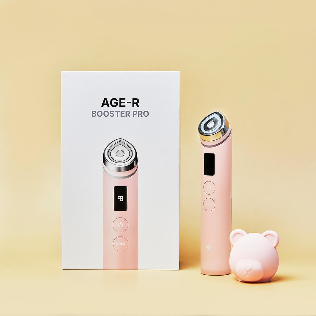 MEDICUBE AGE-R Limited Booster Pro Pink Bear Edition (แถมฟรี bear head gift)