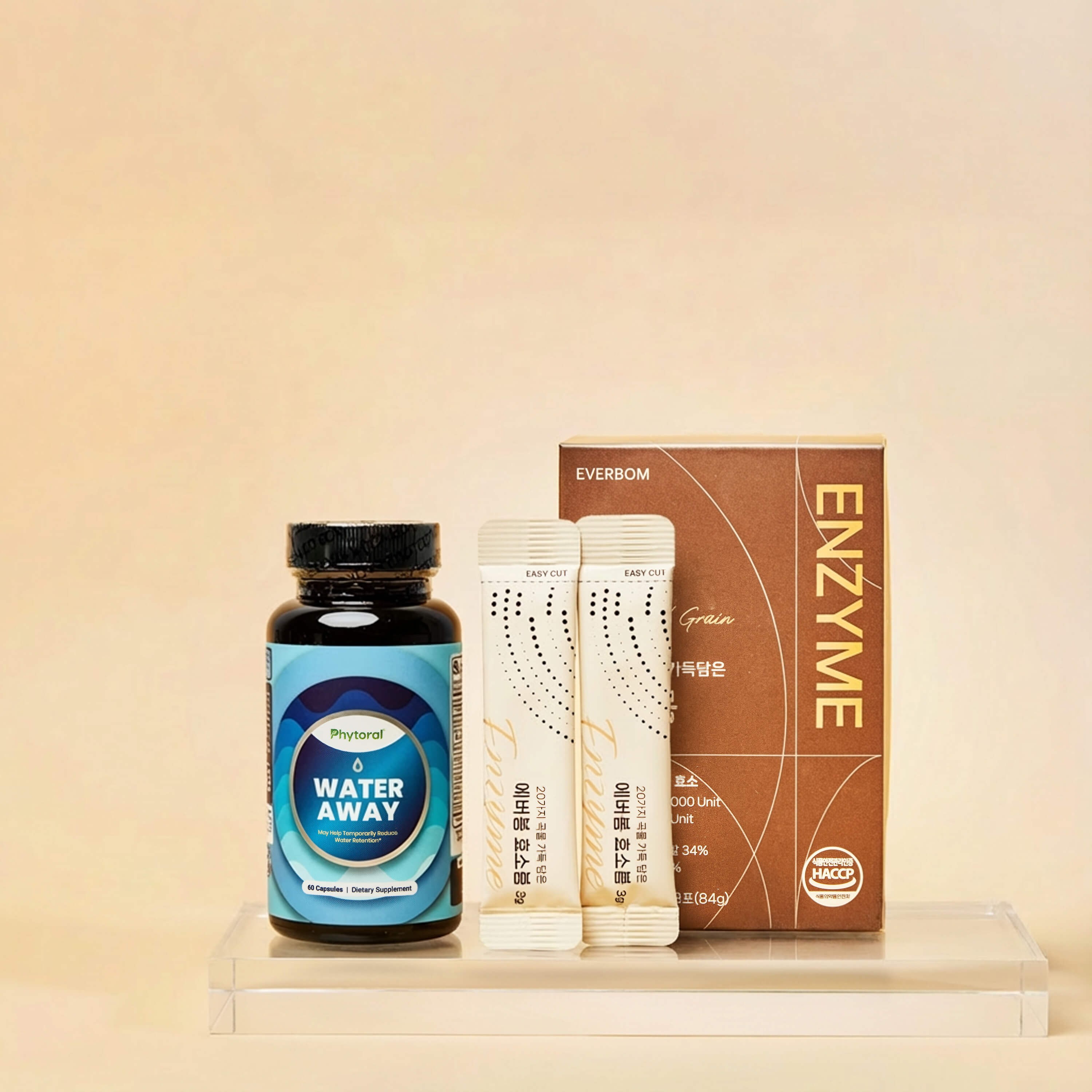 Phytoral Water Away Special Set +Hyosobom Fermented Grain Enzyme