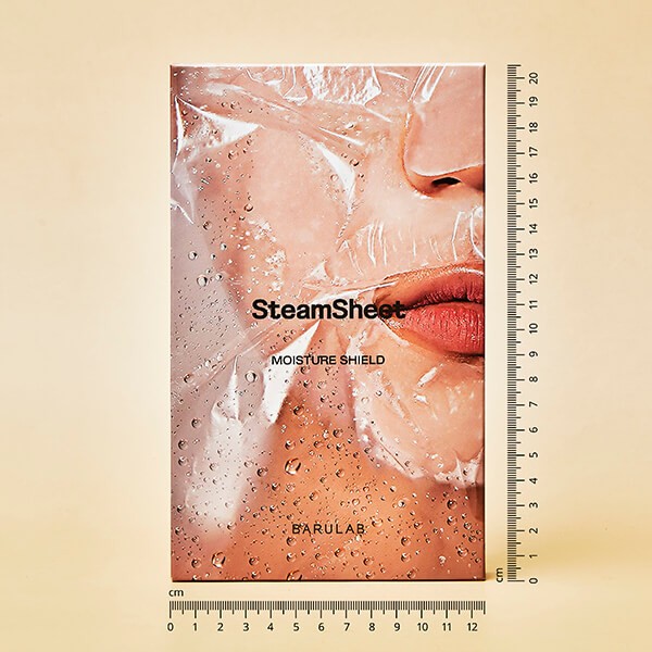 BARULAB SteamSheet Moisture Shield Oil Lock Facial Mask