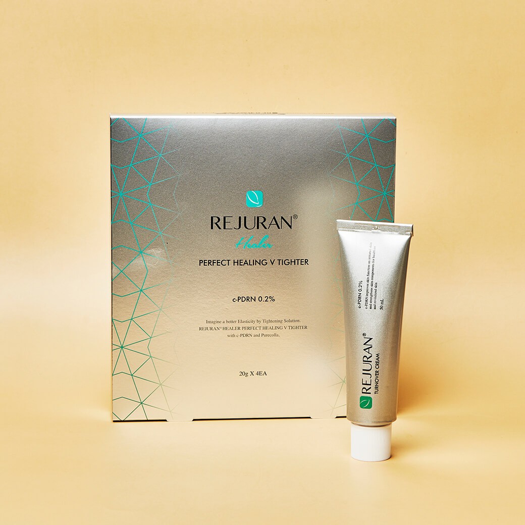 SET REJURAN Healer Turnover Cream 50ml + Healer Perfect Healing V Tighter 1 กล่อง