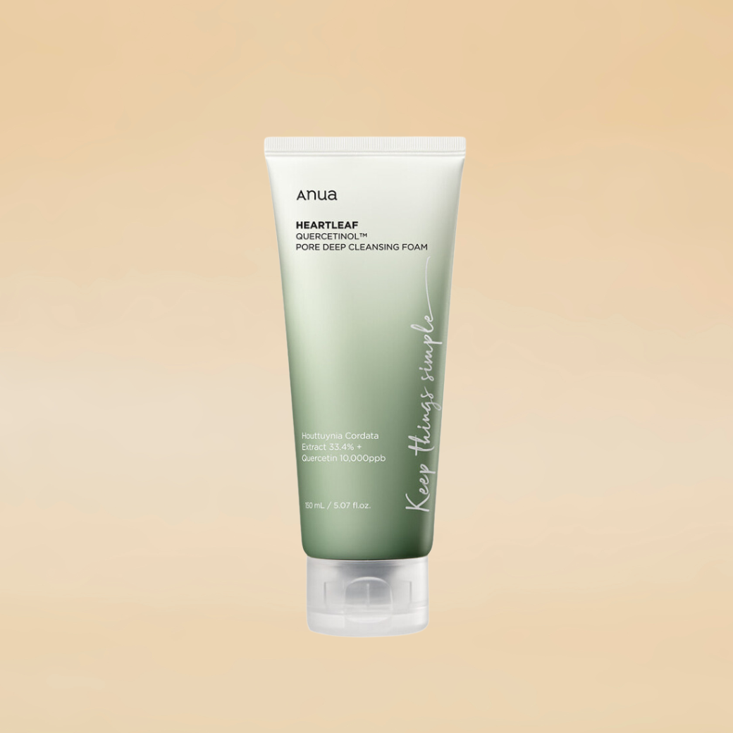 Anua Heartleaf Quercetinol Pore deep Cleansing Foam