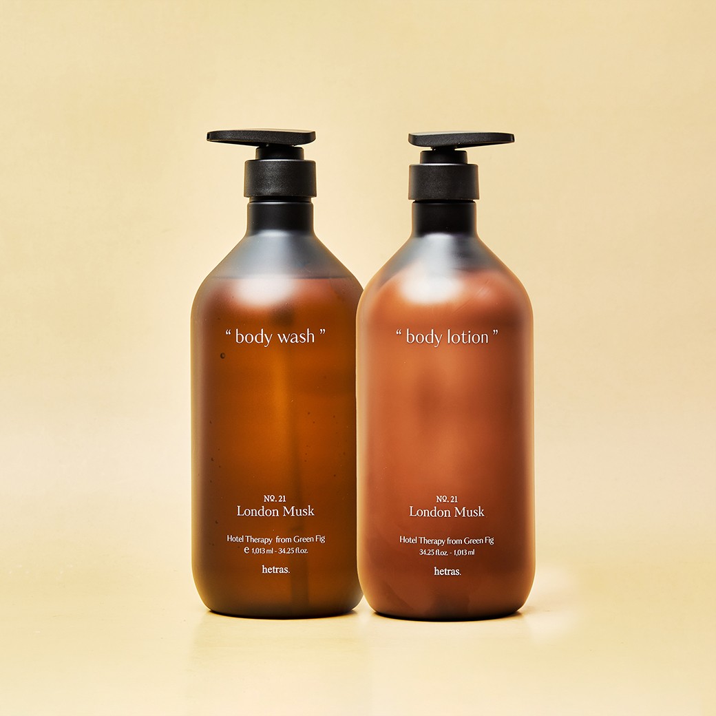 SET Hetras Hotel Therapy Body Lotion + Hetras Hotel Therapy Body Wash