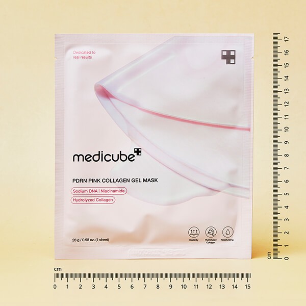 Medicube PDRN Pink Collagen Jelly Gel Mask 5 แผ่น (No Box)