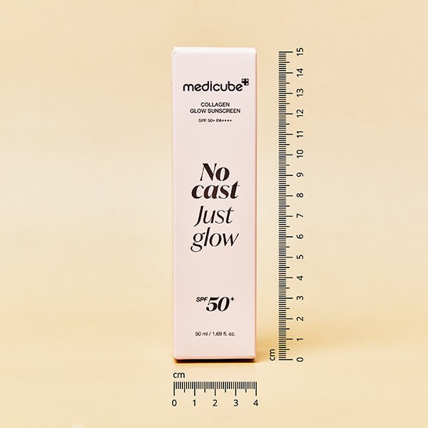 Medicube No Cast Just Glow Collagen Sunscreen SPF50+
