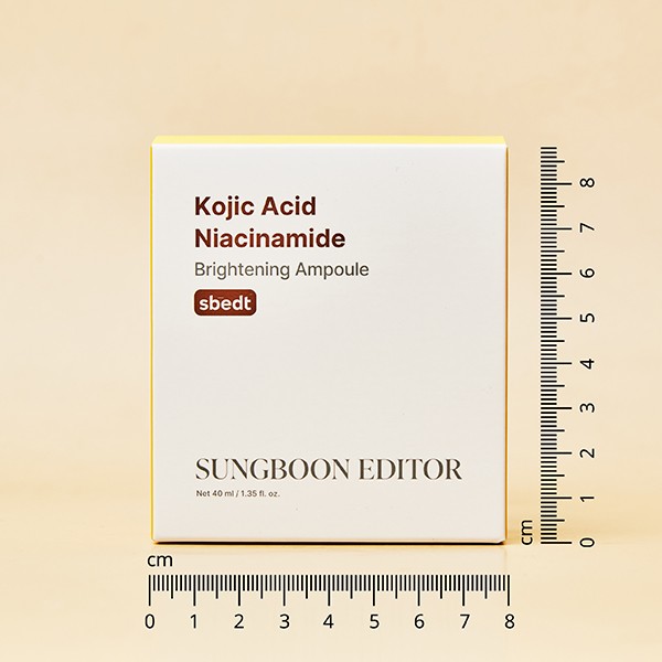 SUNGBOON EDITOR Kojic Acid Niacinamide Brightening Ampoule 40 ml