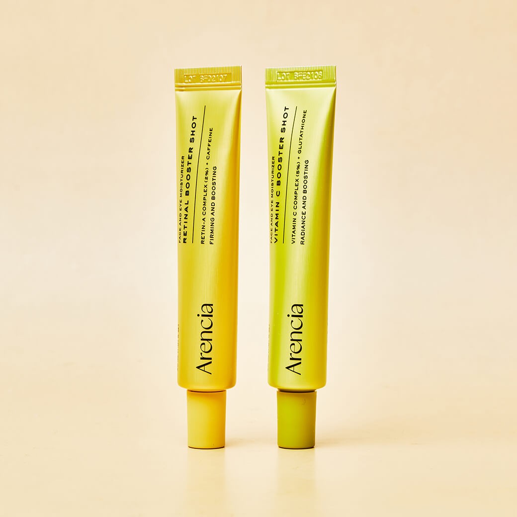 SET Arencia Vitamin C Booster Shot + Arencia Retinal Booster Shot