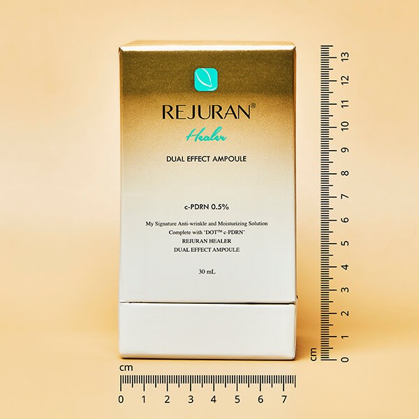 REJURAN Healer Dual Effect Ampoule 30ml (กล่องเหลี่ยมทอง)