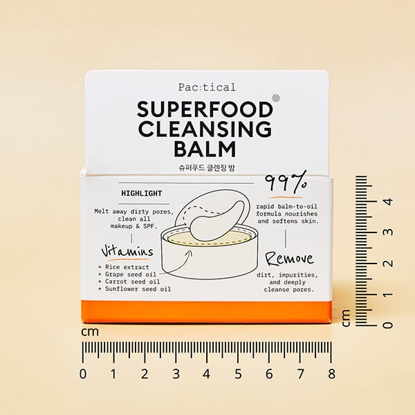 Pac:tical Superfood Cleansing Balm 100ml.