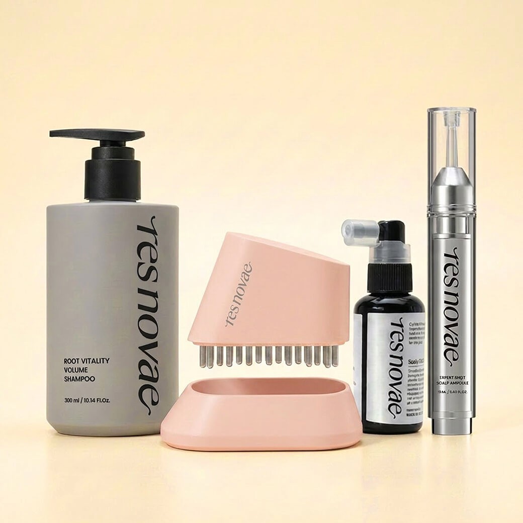 resnovae Hyper Shot Scalp Care Device Sunset Pink