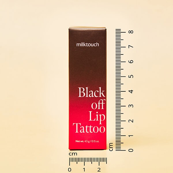 milktouch Black Peel Off Lip Tattoo #01 black cherry